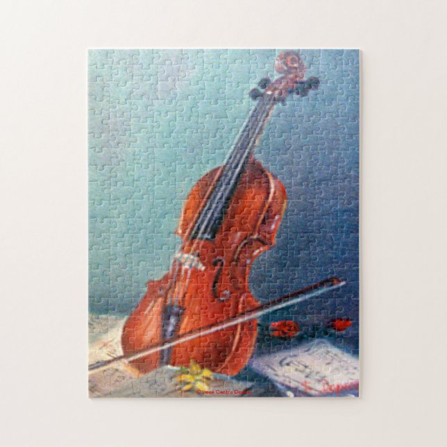 Violín Puzzle (Vertikal)
