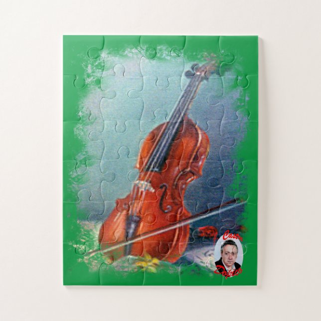 Violín Puzzle (Vertikal)