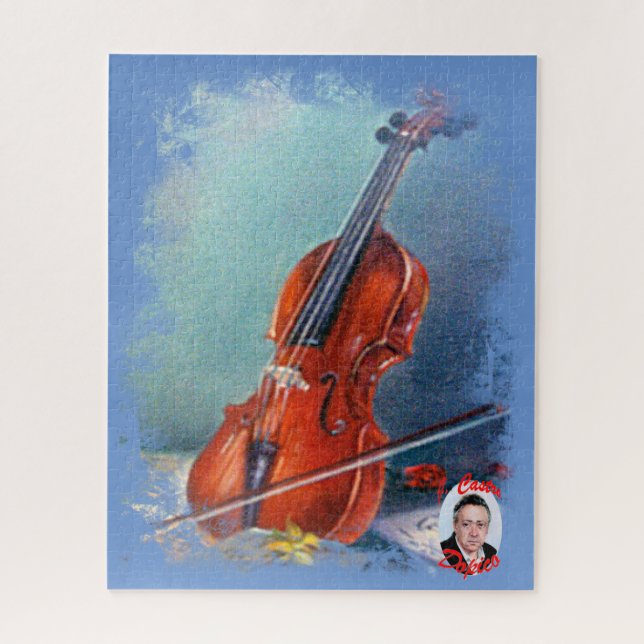 Violín Puzzle (Vertikal)