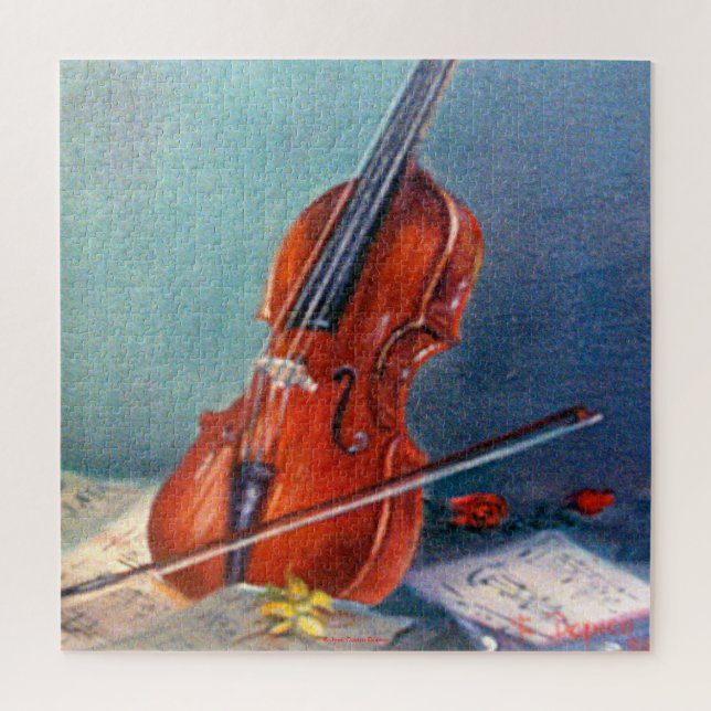 Violín Puzzle (Vertikal)