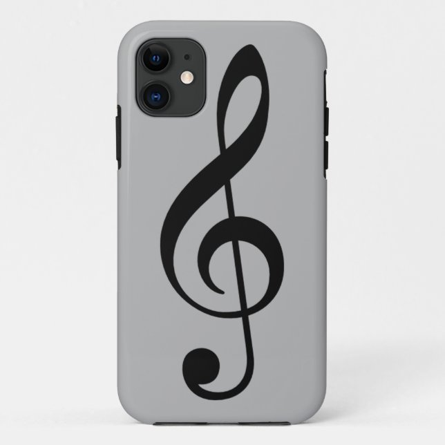 Violin-Schlüssel-Symbol Case-Mate iPhone Hülle (Rückseite)