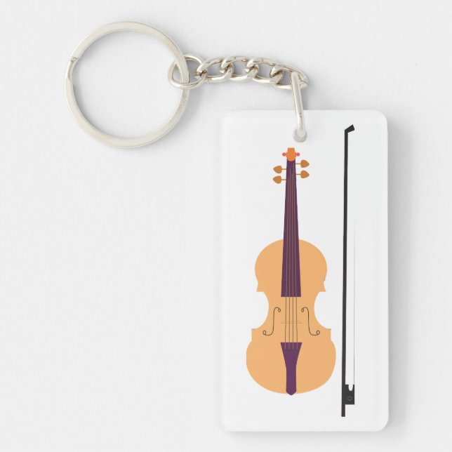 Violin Schlüsselanhänger (Vorderseite)