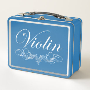 Violin Script Metall Brotdose
