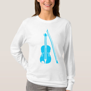 Violin - Sky Blue T-Shirt