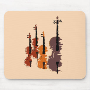 Violin String Instrument Streichquartett Mousepad