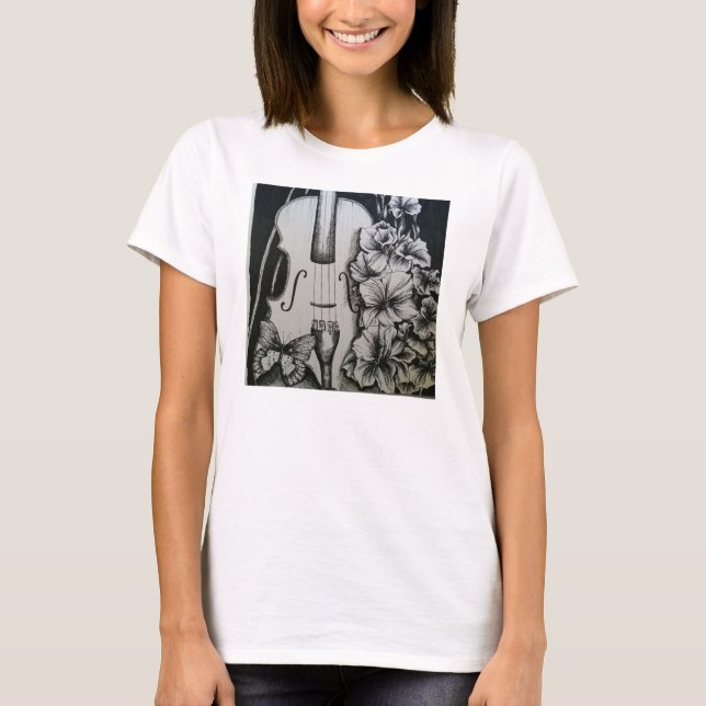 Violin T-Shirt (Vorderseite)