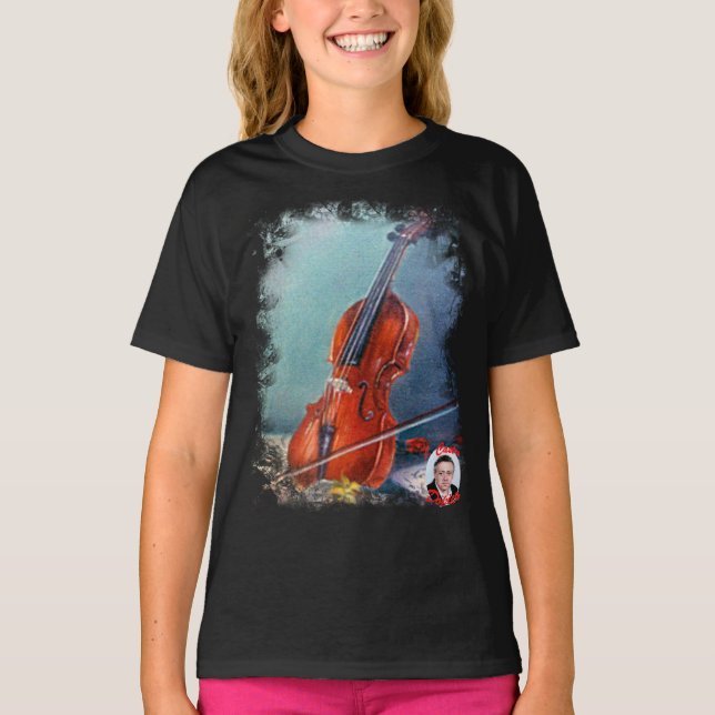 Violín T-Shirt (Vorderseite)