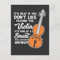 Violin T - Shirt - Funny Smart Violinist Violinspi