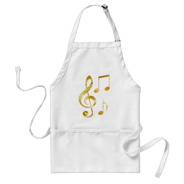 Violin-Taste elegant Schürze (Vorne)