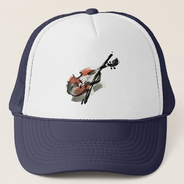 Violin Truckerkappe (Vorderseite)