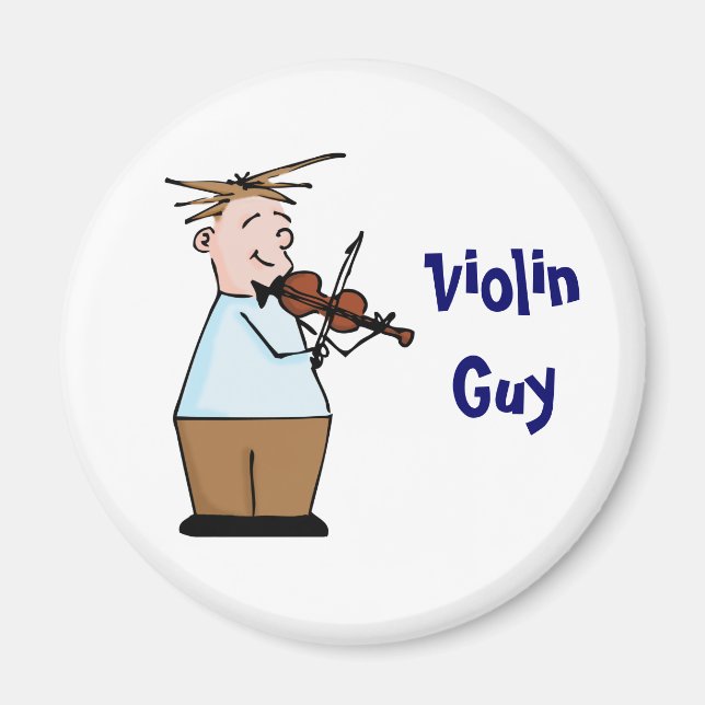 Violin Typ Magnet (Vorne)