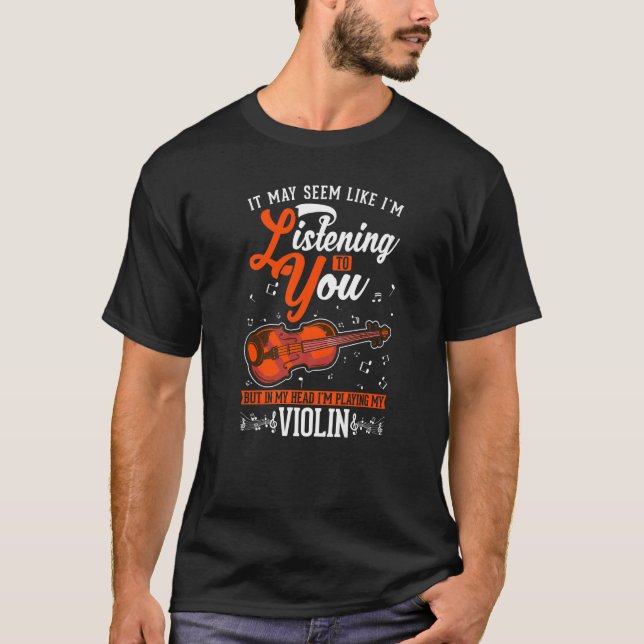 Violin Violin Teacher Violinist  1 T-Shirt (Vorderseite)
