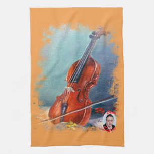 Violín/Violine Geschirrtuch
