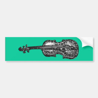Violine Autoaufkleber