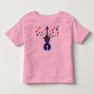 Violine Geschenk-Kleinkind T-Shirt