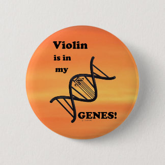 Violine ist in meinen Genen Button
