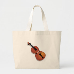 Violine Jumbo Stoffbeutel