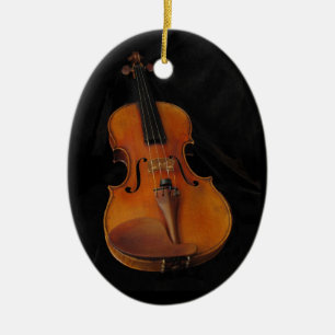 Violine Keramikornament