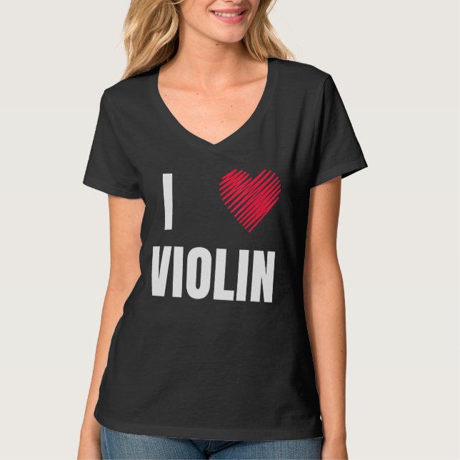 Violine Kids Women Men Cello Player Violinistin Vi T-Shirt (Vorderseite)