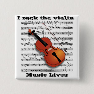 Violine Lover_ Button