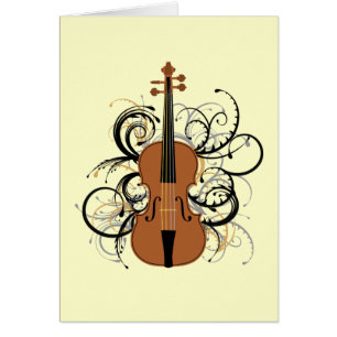 Violine mit Wirbel