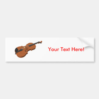 Violine: Modell 3D: Autoaufkleber