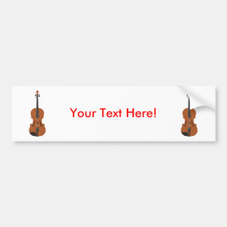 Violine: Modell 3D: Autoaufkleber