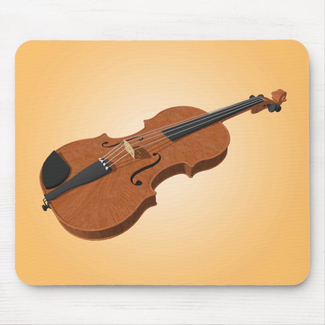 Violine: Modell 3D: Mousepad (Vorne)