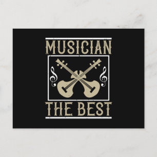 Violine - Musiker Der Beste Postkarte