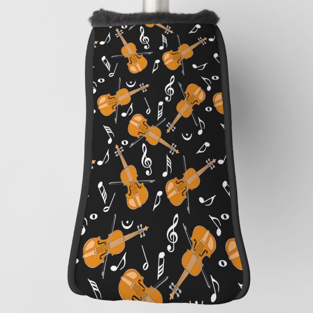 Violine-Musiknote Golf Headcover (Rotieren 90)