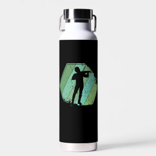 Violine Player Retro Trinkflasche