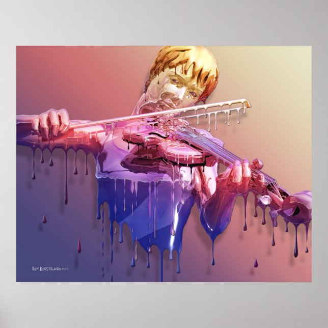 Violine Poster (Vorne)