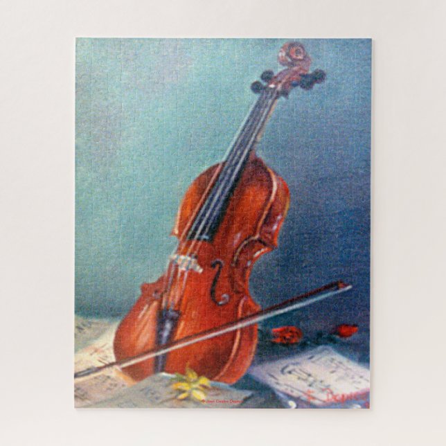 Violine Puzzle (Vertikal)