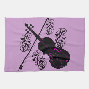 Violine, Rocking-Liebe_ Küchentuch