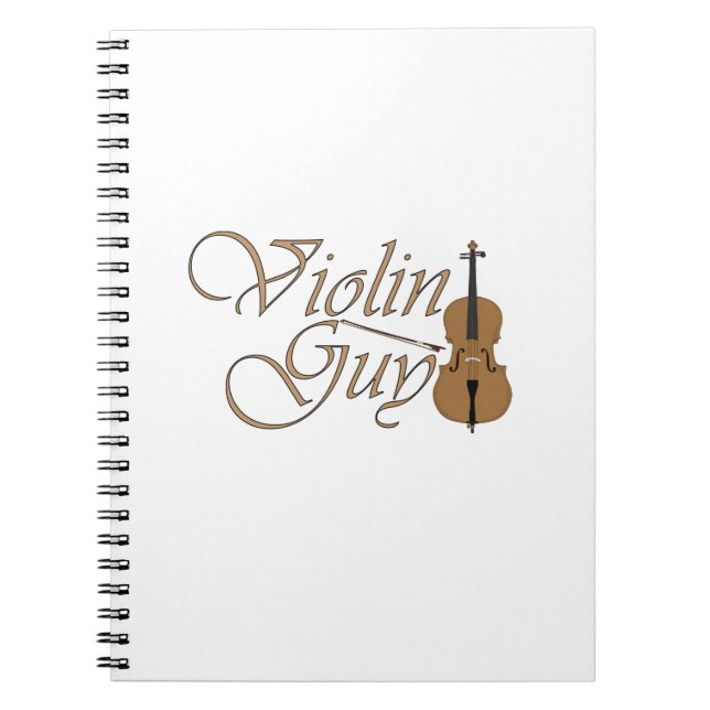 Violine Typ Notizblock (Vorderseite)