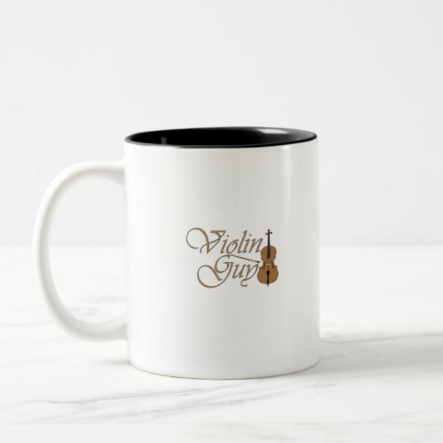 Violine Typ Zweifarbige Tasse (Links)