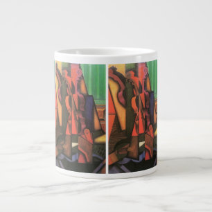 Violine und Gitarre von Juan Gris, Vintage-Kubismu Jumbo-Tasse