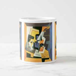 Violine und Glas von Juan Gris, Vintage-Kubismus Jumbo-Tasse