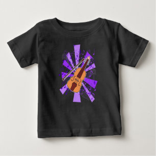 Violine und Musik  Baby T-shirt