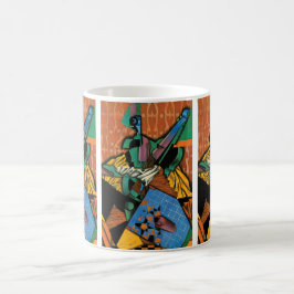 Violine und Schachbrett durch Juan Gris Kaffeetasse