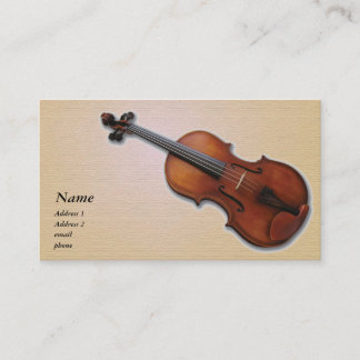 Violine / Viola Visitenkarte