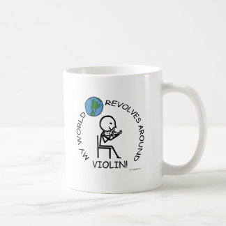 Violine - Weltumdrehungen Kaffeetasse