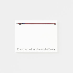 Violinen-Bogen Post-it Klebezettel