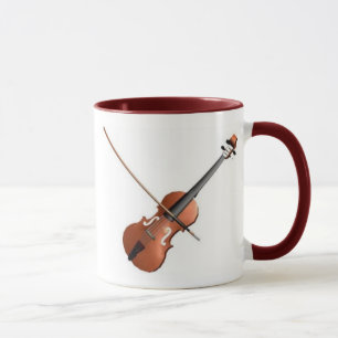 Violinen-Entwurf Tasse