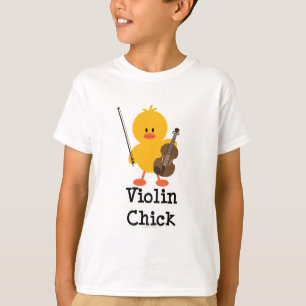 Violinen-Küken scherzt T - Shirt