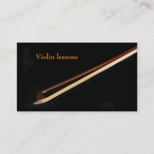 Violinen-Lektionen Visitenkarte