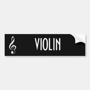 Violinen-Musik-Autoaufkleber-Geschenk Autoaufkleber