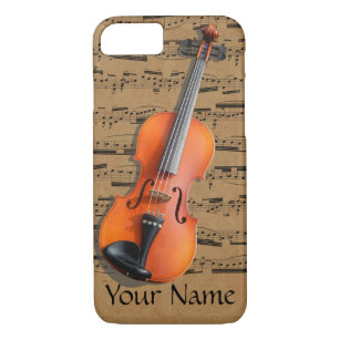 Violinen-personalisierte musikalische Anmerkungen Case-Mate iPhone Hülle