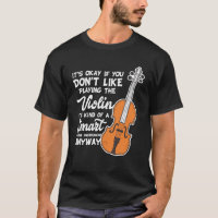 Violinen-T - Shirt - lustiges intelligentes