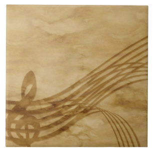 Violinenschlüssel Fliese